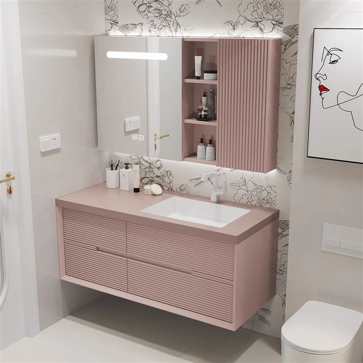 Vanity Plywood Bathroom Cabinet in High Quality Vanity Plywood Bathroom Cabinet in High Quality
